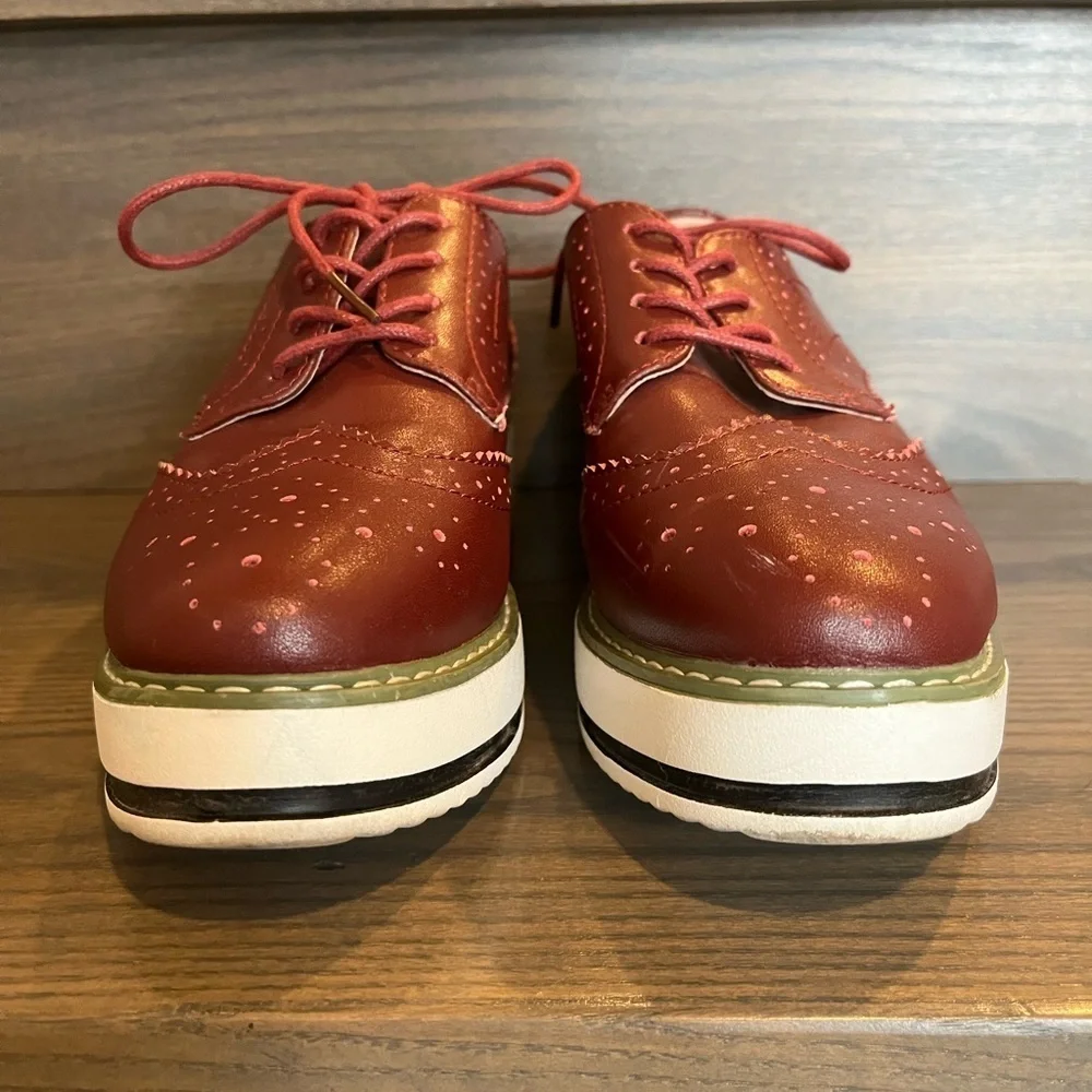 Dadawen Burgundy Oxford